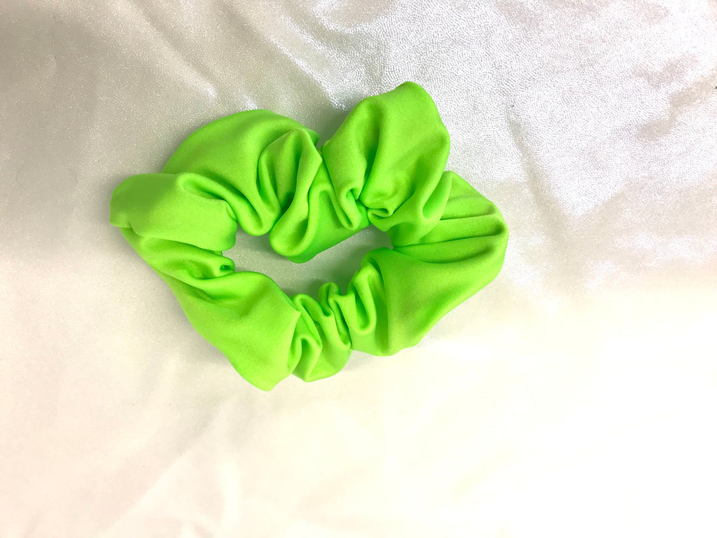 Lime scrunchie